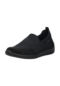 ara® - Leder/Textil Slipper - Schwarz