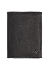 GALERIA - Brieftasche, Leder, Netzfach - BLACK/ BROWN