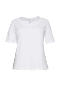 sheego - T-Shirt - kobaltblau