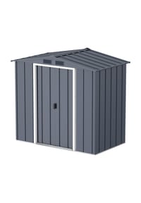 VCM. - Metall Gartenhaus 202x113 Geräteschuppen Garten Gerätehaus Schiebetüren, H. 181 x B. 202 x T. 113 cm, Metall - 