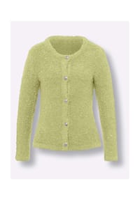 heine - Strickjacke - lindgrün-meliert