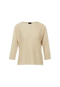s.Oliver BLACK LABEL - Strickpullover, U-Boot-Ausschnitt, für Damen - 0406 WHITE