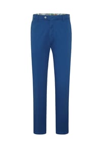 MEYER - Baumwollchino New York mit 2-Way Stretch - blau