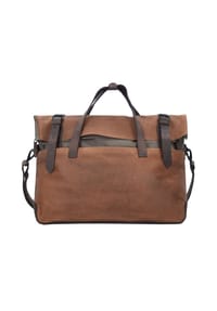 HAROLD'S Twister - Twister Aktentasche Leder 49 cm Laptopfach - natur