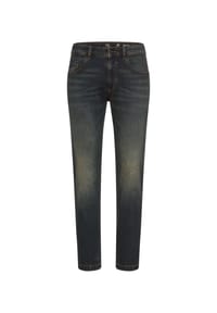 camel active - fleXXXactive® 5-Pkt Slim Fit Hose aus Baumwollmix - Sepiabraun