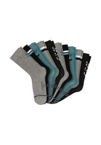 SCHIESSER - Jungen Socken, 10er Pack - "Legwear Teens", Muster, Baumwolmischung - Blau