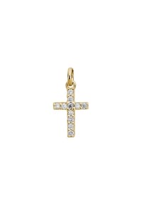LYOMI - Anhänger 585/- Gold 11 Diamant Lab Grown 0,14ct. - gelb