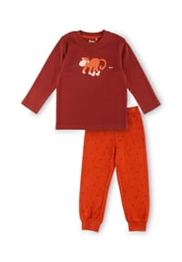 sigikid® - Pyjama Nachtwäsche , für Kinder - lila/gelb