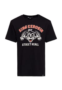 KING KEROSIN Print-Shirt mit Retro Front Print im Rockabilly Design Street Rebel Bild 1