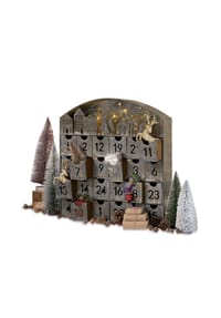 LOBERON Adventskalender Léran grau - Adventskalender - grau