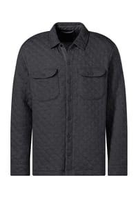 Witt - Hemdjacke - graphit-meliert