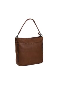 The Chesterfield Brand Lizzy - Lizzy Schultertasche Leder 34 cm Laptopfach - cognac