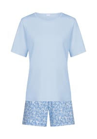 mey - Schlafanzug Sleep & Relax - Blue silk