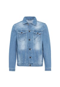 CIPO & BAXX® - Jacke CJ289 mit Knopfleiste - FLATBLACK