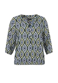 VIA APPIA -DUE- - Bluse Große Größen - indigo multicolor