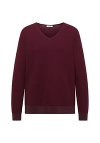 CECIL - Strickpullover, Baumwolle, für Damen - 27747 TRUFFL BROWN