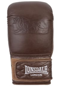 LONSDALE™ - Boxsackhandschuhe aus Leder VINTAGE  BAG GLOVES - Vintage Brown