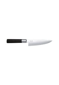 KAI - Wasabi Black Kochmesser, Messer, Edelstahl, 15 cm - silber
