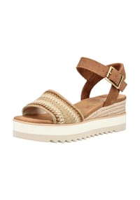 TOMS - Textil Sandalen - Dunkelbeige