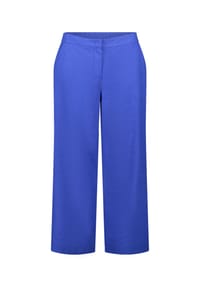 BETTY BARCLAY - Leinenhose unifarben - Adria Blue