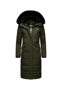 NAVAHOO® - Wintermantel Fahmiyaa - Dark Red