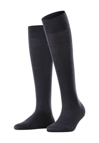 FALKE - Sensitive Berlin, Kniestrümpfe, uni, für Damen - ANTHRAZIT
