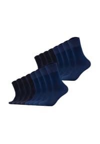 s.Oliver - Unisex Socken, 16er Pack - Kurzsocken, einfarbig - Grau