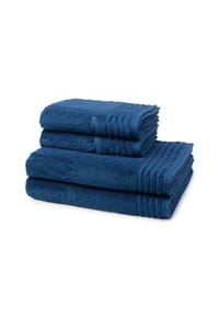 VOSSEN® 2 X Handtuch 2 X Duschtuch im Set Vienna Style Supersoft - Vienna Style Supersoft - Apricot