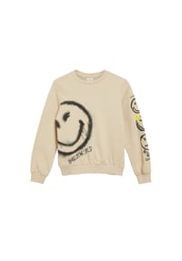s.Oliver - Sweatshirt, Rippbündchen, für Kinder - 8048 BROWN