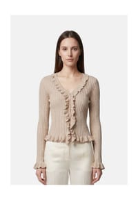 ROBERTA ROSSI - Strickjacke - beige