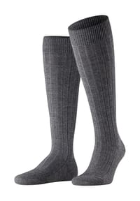 FALKE - Kniestrümpfe, Merinowolle, für Herren - 3000 SCHWARZ