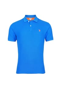U.S. POLO ASSN. - Shirt Poloshirt Basic Polo Shortsleeve - blau