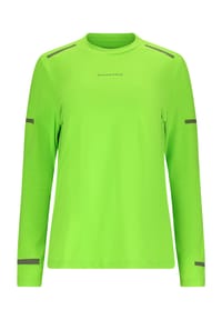 ENDURANCE - Langarmshirt Ailey mit reflektierenden Details - 3294 Safety Green