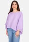 Seasons of April Damen MATHILDA MUSSELIN OVERSIZED Kurze Musselin Bluse, Boho, Bordüre, Oversized aus Baumwolle One Size Bild 5