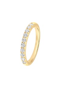 ONE ELEMENT Lab Grown Diamonds - Ring aus 585 Gold mit 10 Lab Grown Diamanten 0,52 ct - gold
