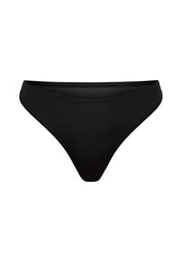 MANGUUN - String Molly, Gummibund, für Damen - E001  BLACK