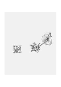 Diamant L'eternel - Ohrstecker, mit 0.03 ct Diamant, 375 Weißgold - white gold