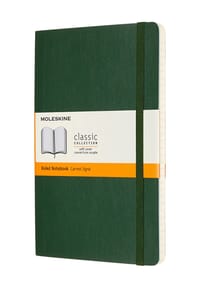 MOLESKINE® - Notizbuch "Classic Large", Softcover, DIN A5 - MYRTENGRÜN