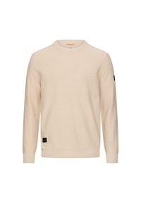 camel active - Strickpullover aus reiner Baumwolle - Schwarz