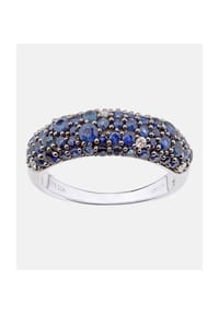 Diamant L'eternel - Eternity Ring, mit 0.09 ct Diamant, 375 Weißgold - 