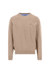 FYNCH-HATTON® - Pullover, Baumwolle, Rippbündchen, für Herren - 936  STEEL