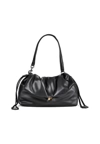 REPLAY - Schultertasche Leder 20 cm - black
