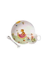 Villeroy & Boch Kindergeschirr Hungry as a Bear 3er Set bunt - HUNGRY AS A BEAR - bunt