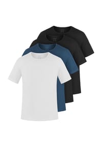 normani® - 4er Set Herren T-Shirts aus Bio-Baumwolle Nyons - Beige