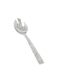 ALMINA® - 6x Teelöffel Silber Glänzend mit Gravur - Silber