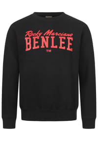 BENLEE™ - Herren Rundhals Sweatshirt normale Passform RINSTON - Black/Red