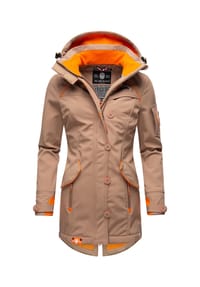 MARIKOO® - Übergangsjacke Soulinaa - Amber Yellow