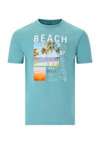 CRUZ - T-Shirt Thomsson im sommerlichen Design - 1002 White