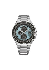 CITIZEN® HAU ECO DRIVE TI-FUN - Herren Chronograph "AT8238-84M" - HELLBLAU