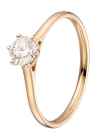 VANDENBERG - Damen Ring 585er Gelbgold mit 1 Diamant, ca. 0,5 ct. - GELBGOLD